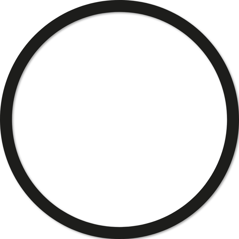 Diamètre 20 cm trait 1 cm