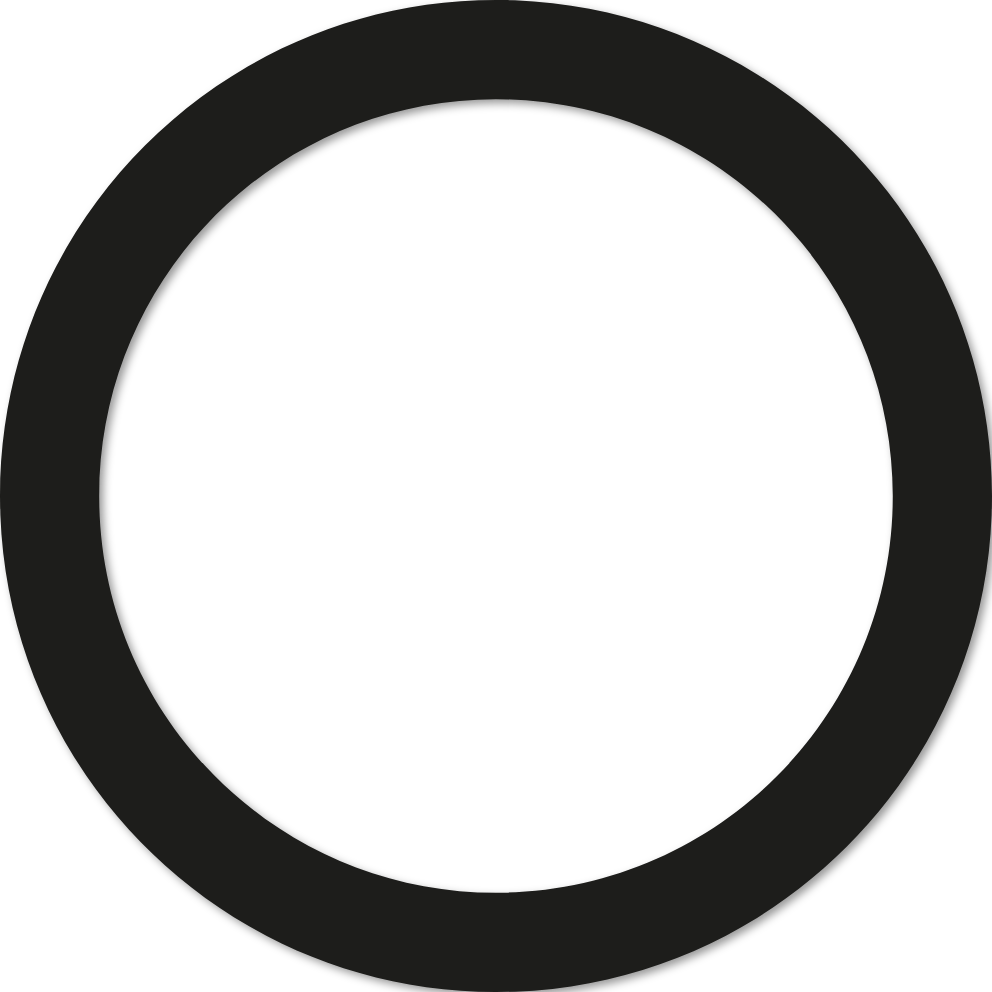 Diamètre 20 cm trait 2 cm