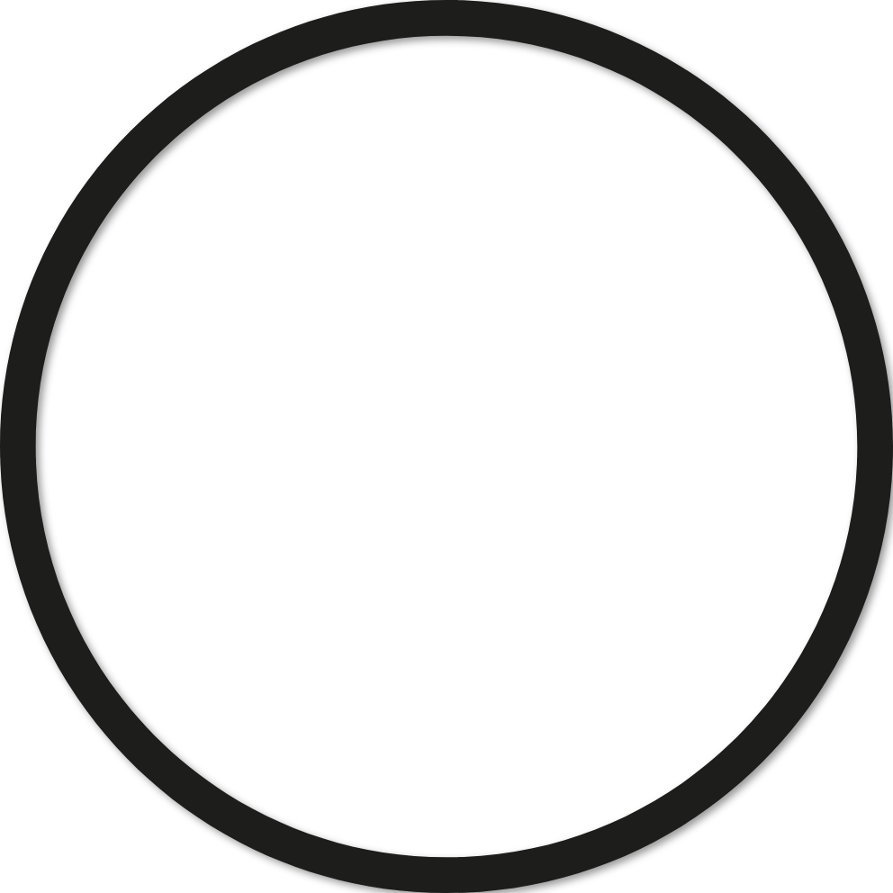 Diamètre 25 cm trait 1 cm