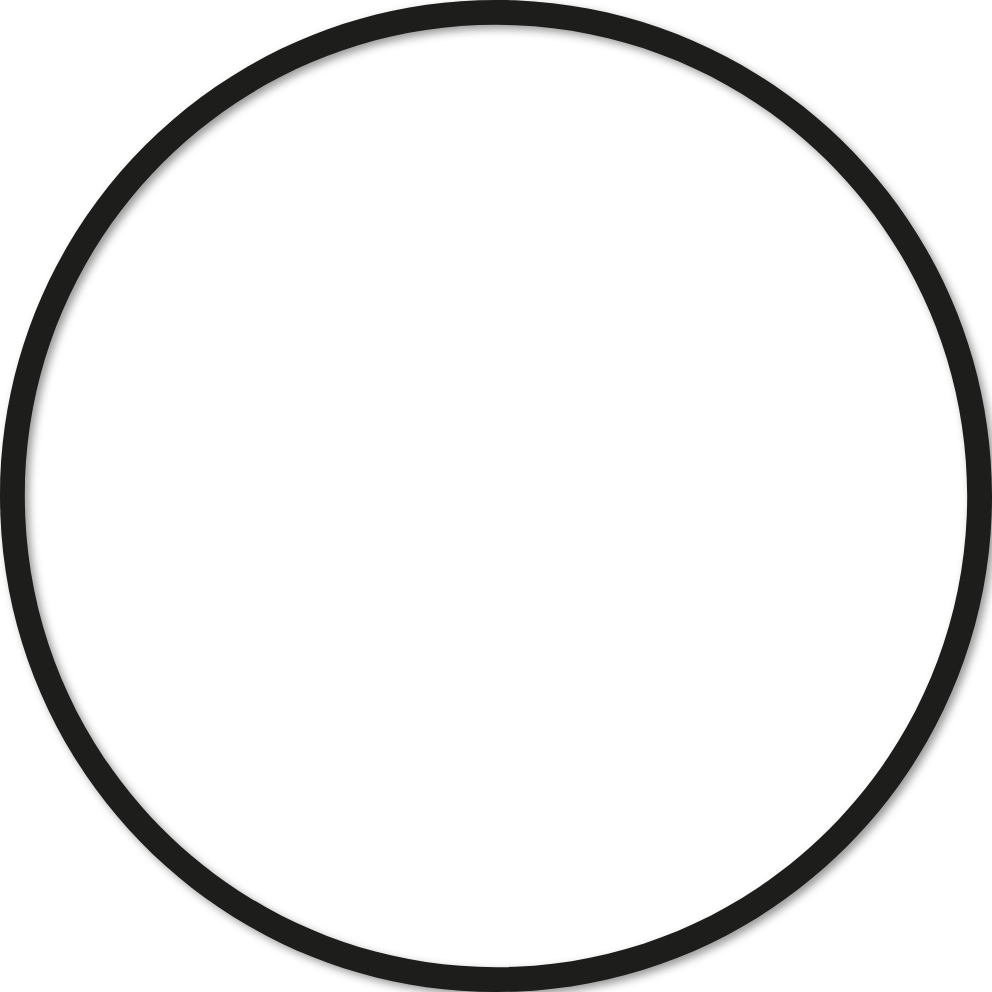 Diamètre 40 cm trait 1 cm