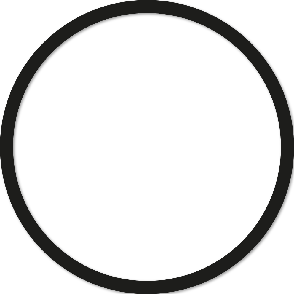 Diamètre 45 cm trait 2 cm