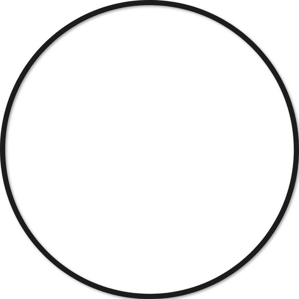 Diamètre 58 cm trait 1 cm