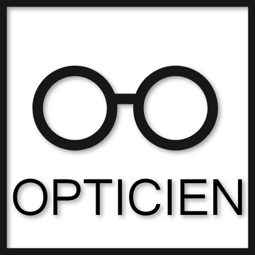Sticker lunettes opticien