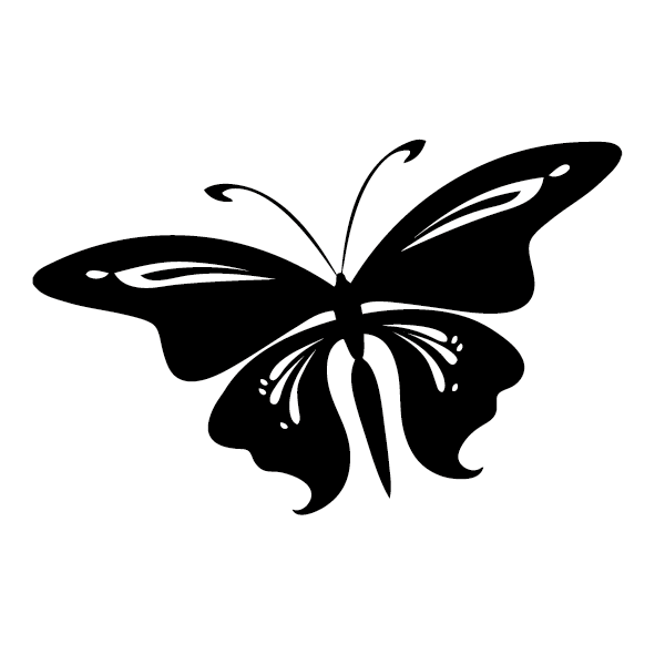 Sticker papillon