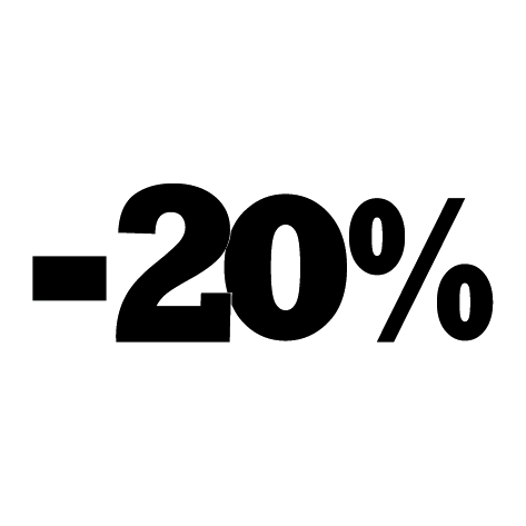 Sticker soldes été -20%