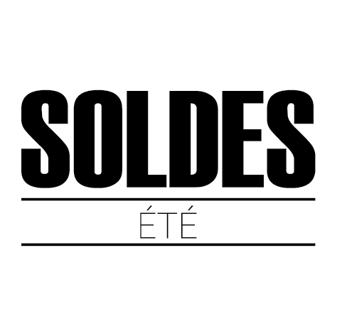 Sticker soldes d'été