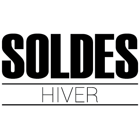 Sticker soldes hiver