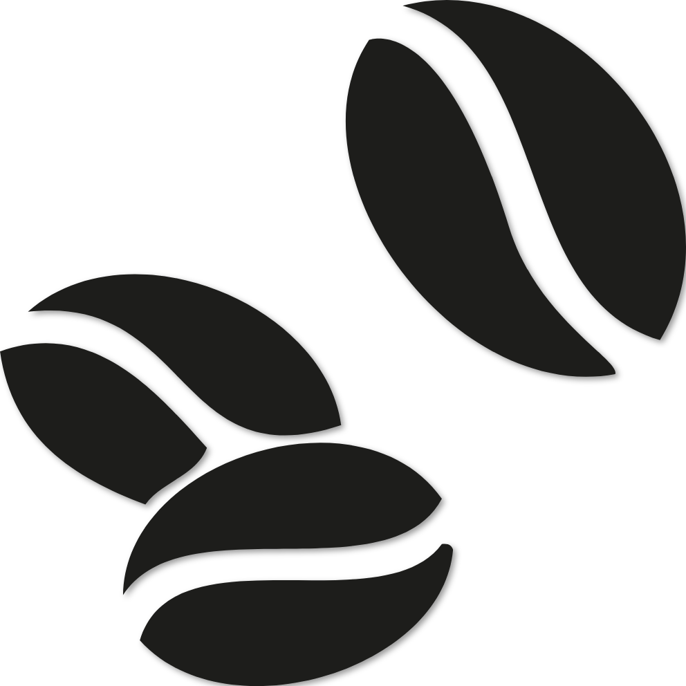 Sticker 3 grains de café