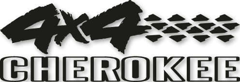 Stickers 4x4 Cherokee