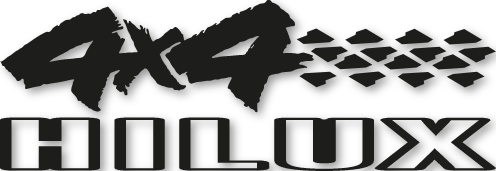 Stickers 4x4 Hilux