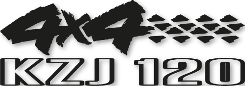 Stickers 4x4 KZJ 120