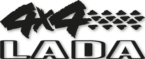 Stickers 4x4 Lada
