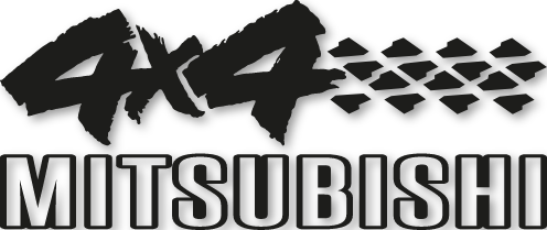 Stickers 4x4 Mitsubishi