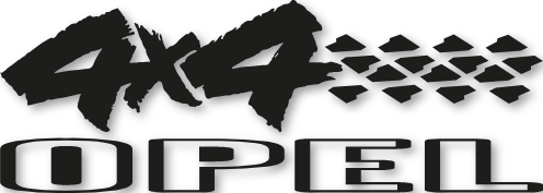 Stickers 4X4 Opel