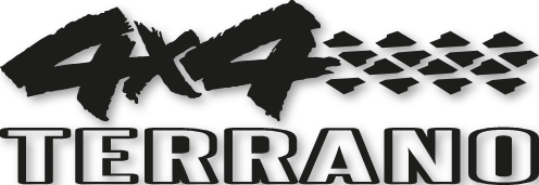 Stickers 4x4 Terrano