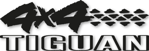 Stickers 4x4 Tiguan