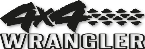 Stickers 4x4 Wrangler