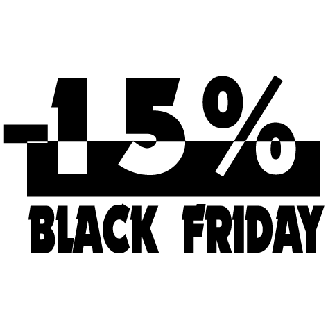Black Friday -15%
