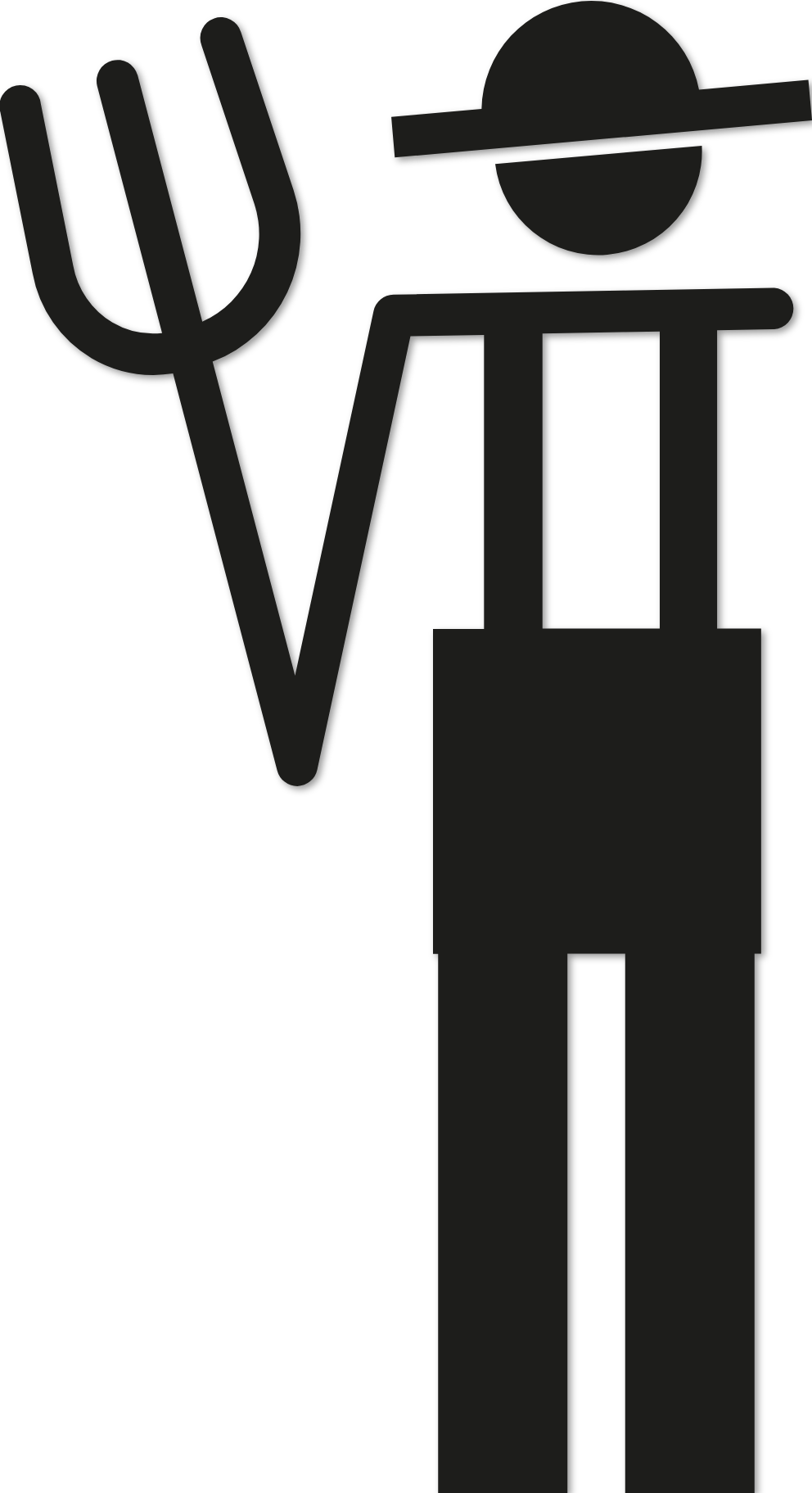 Sticker agriculteur bio