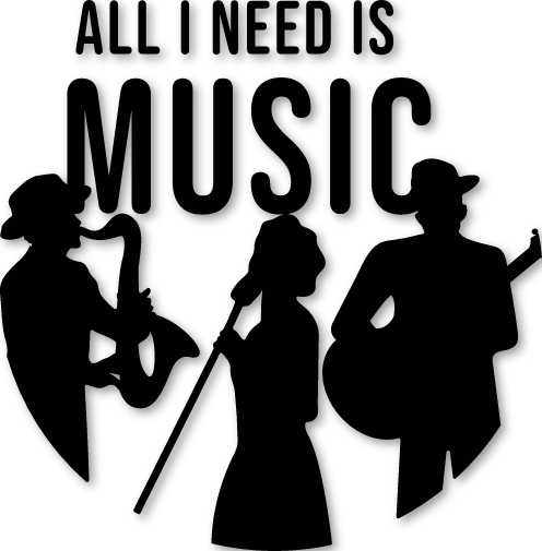 Sticker All i Need Is Music