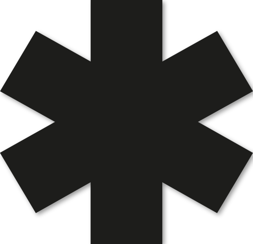 Sticker ambulance croix de vie