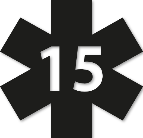 Sticker ambulance et vsl 15