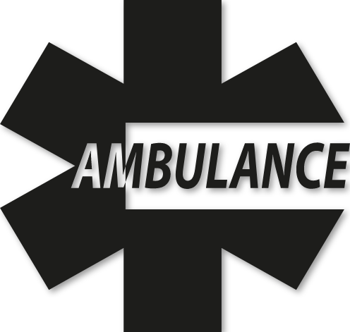 Sticker ambulance et vsl 16
