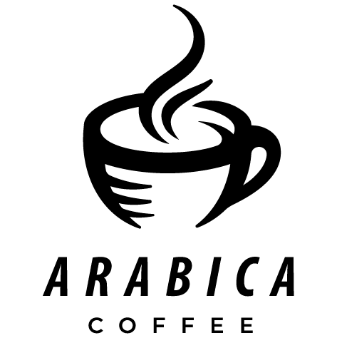 Sticker arabica coffee