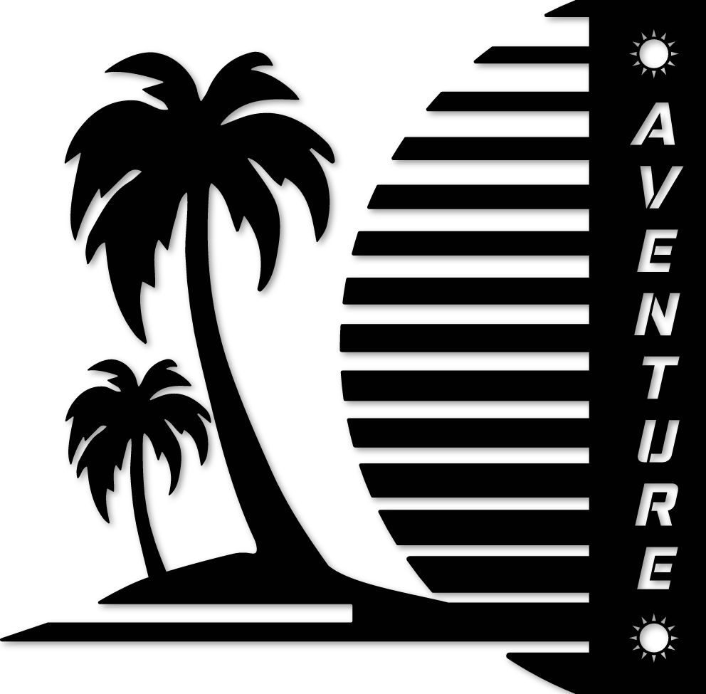 Sticker aventure vertical - Gauche