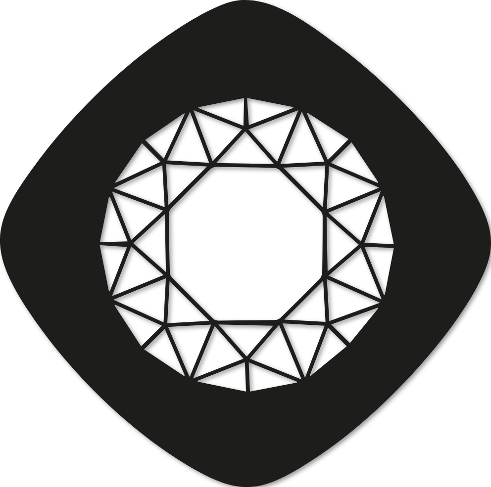 Sticker bague diamant de bijouterie