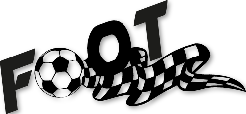 Sticker ballon de foot damier