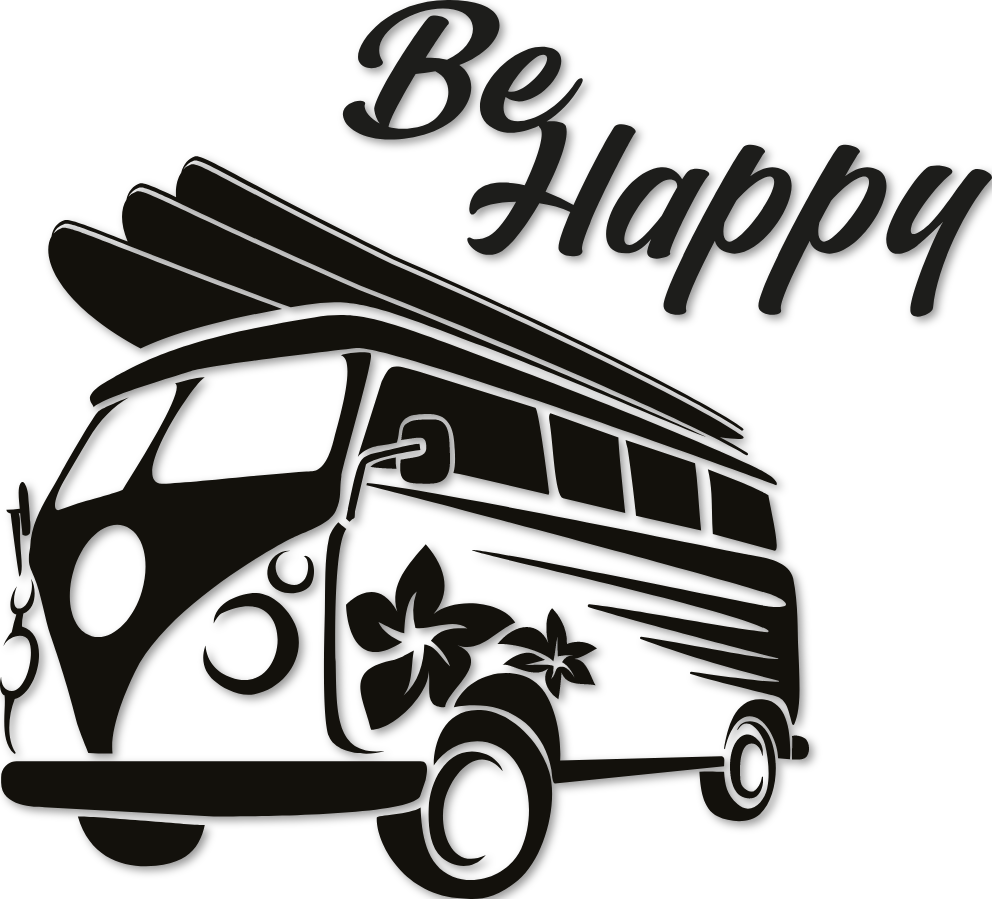 Sticker Be Happy