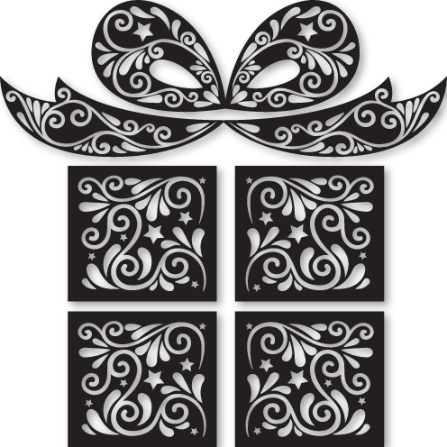 Sticker cadeau design