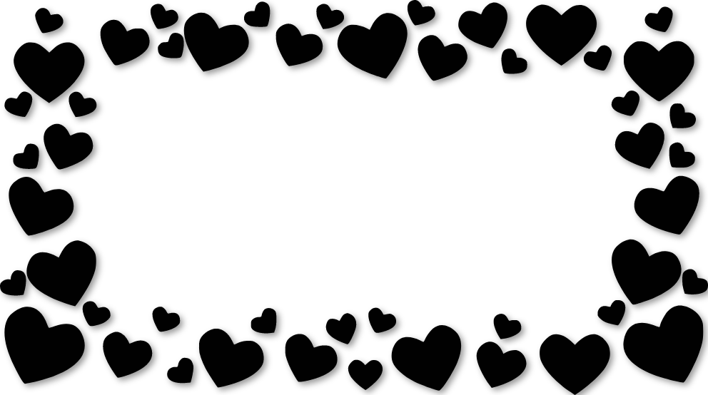 Sticker cadre cœur