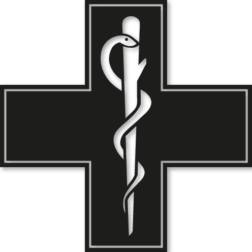 Sticker caducée modèle 06-2