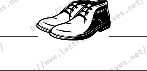 Sticker chaussures cordonnerie