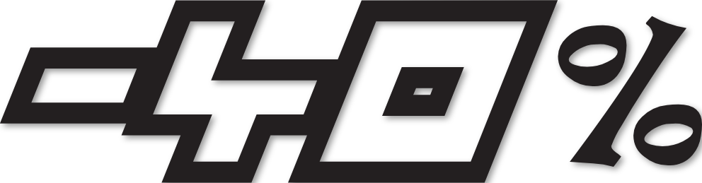 Sticker chiffre -40%