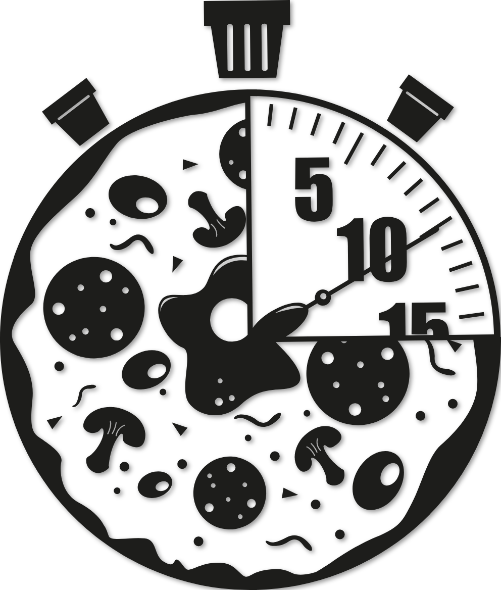 Sticker chrono pizza