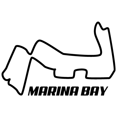 Sticker Circuit Marina Bay