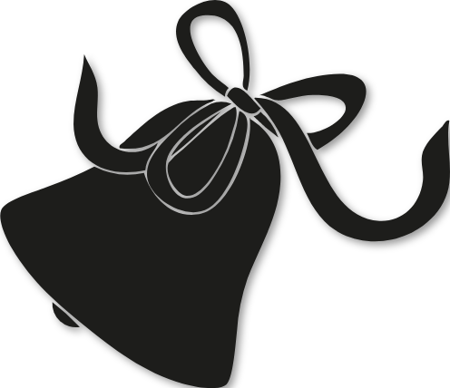 Sticker cloche déco