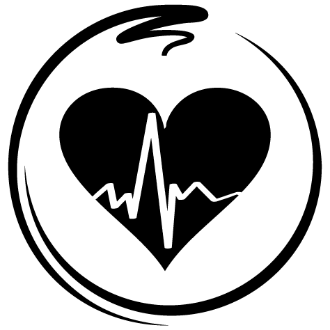 Sticker cœur électro