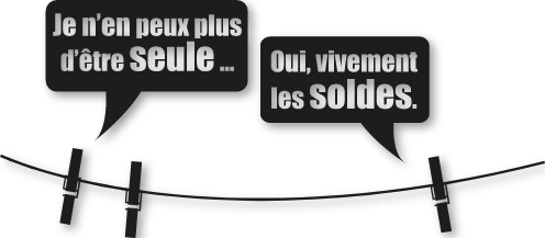 Sticker corde d’étendage