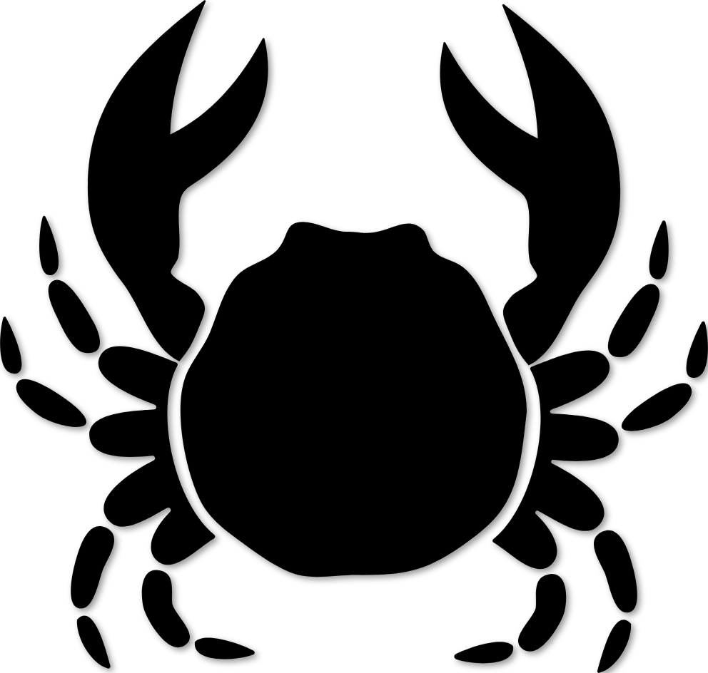 Sticker crabe enragé