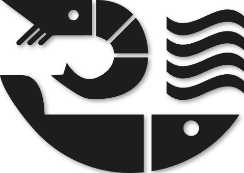 Sticker crevette design