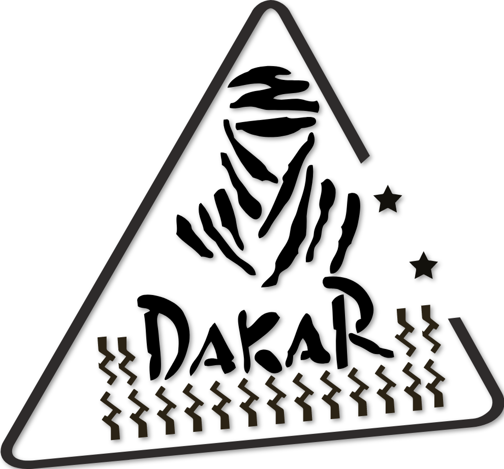 Stickers 4x4 Dakar gauche