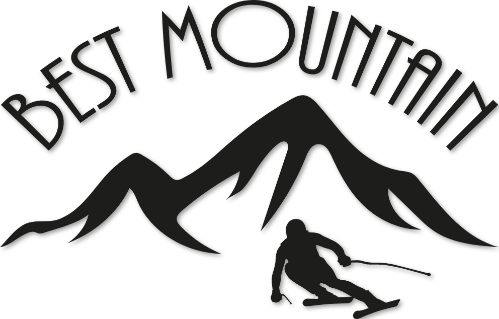 Sticker déco best mountain droit