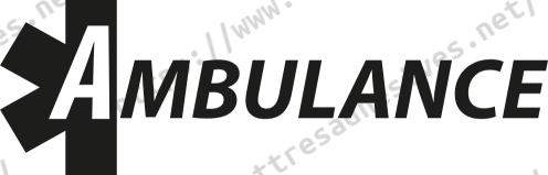 Sticker demi caducée A