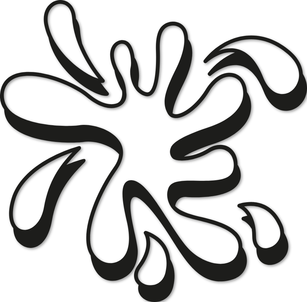 Sticker éclaboussure de peinture