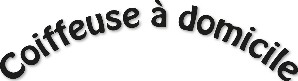 Sticker écriture en arc de cercle