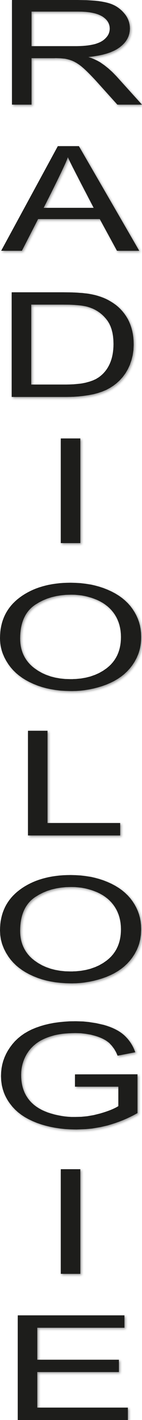 écriture radiologie vertical